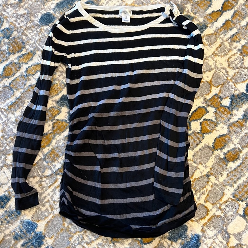 Motherhood maternity long sweater. Size small